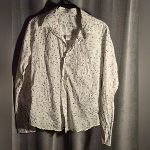 Frank & Eileen Yellow and Blue Button Down Shirt